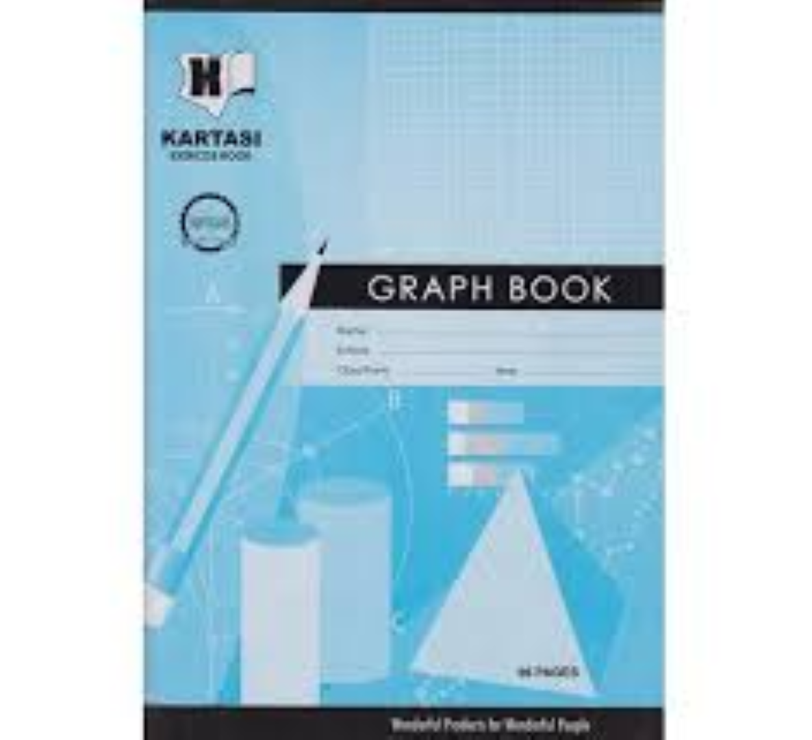KENAFRIC GRAPH BOOK A4 96PG